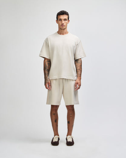 American Apparel Heavyweight Cotton Unisex Boxy T-Shirt - Bone