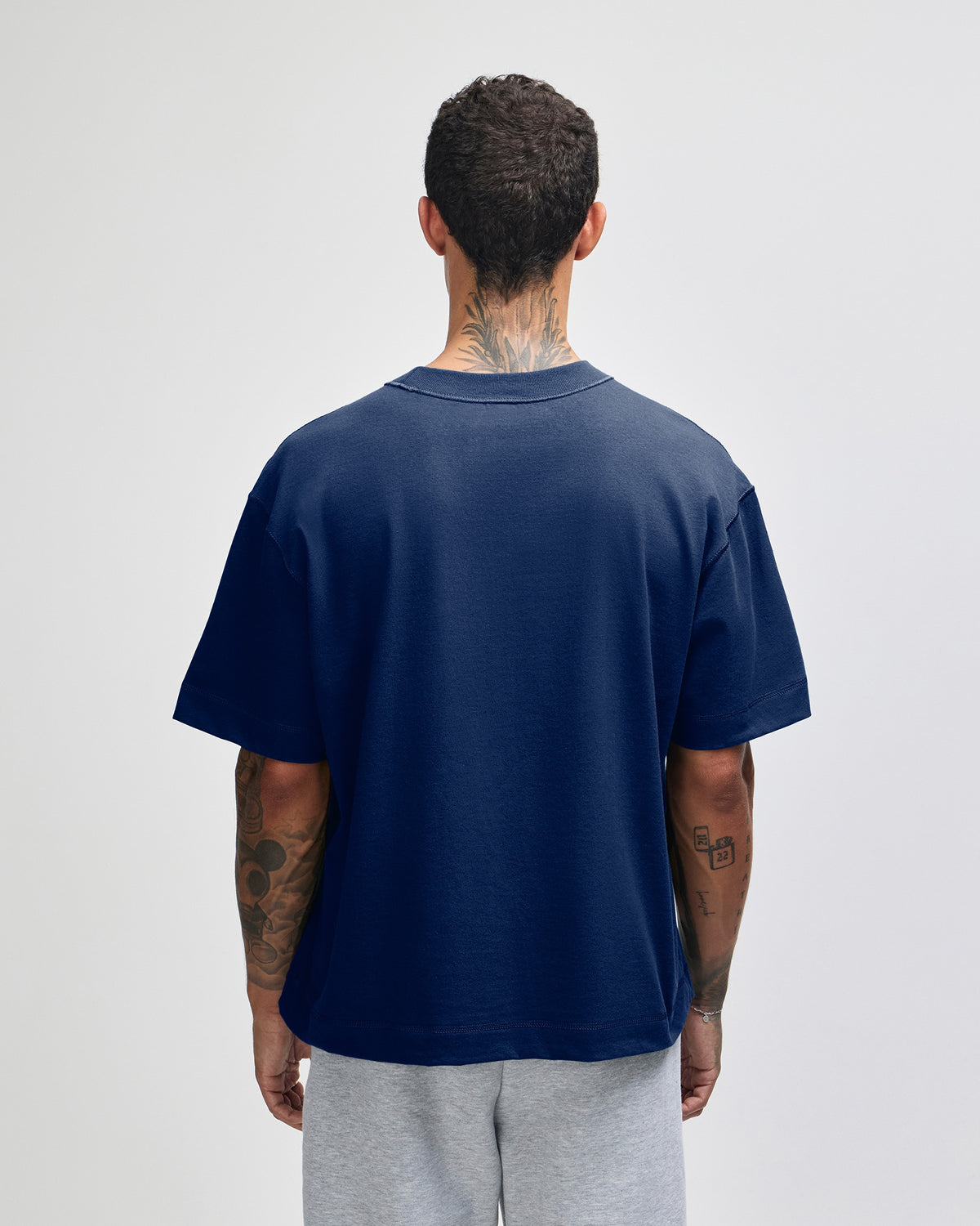 American Apparel Heavyweight Cotton Unisex Boxy T-Shirt - Navy