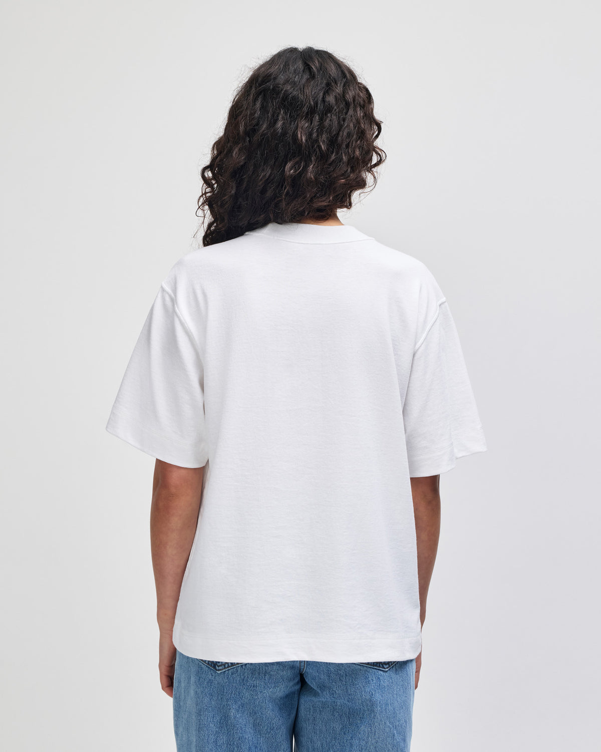 American Apparel Heavyweight Cotton Unisex Boxy T-Shirt - White