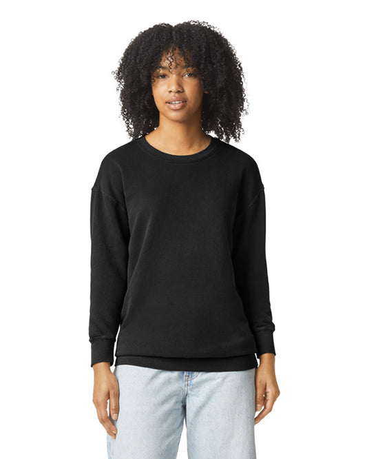 Comfort Colors Adult Lightweight Crewneck Sweatshirt - Black