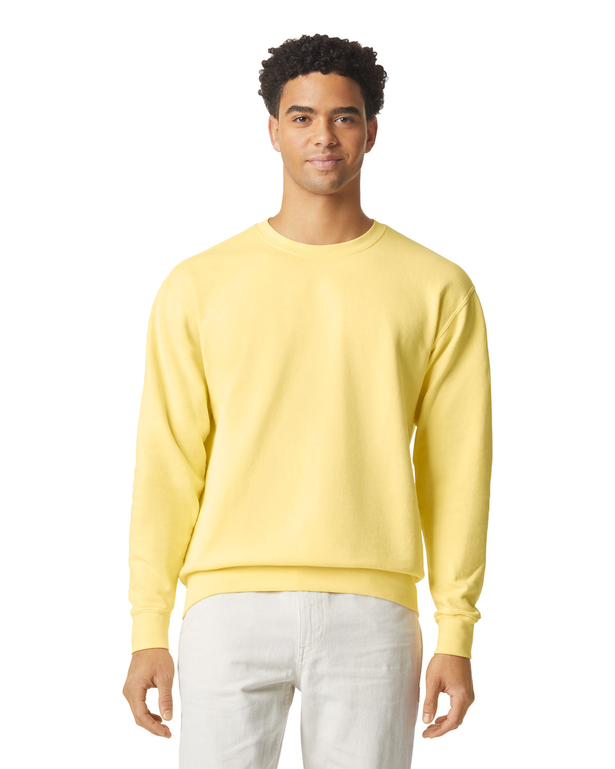 Comfort Colors Adult Lightweight Crewneck Sweatshirt - Butter