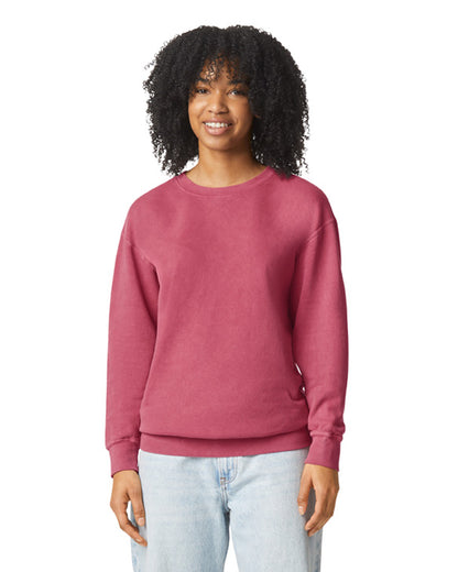 Comfort Colors Adult Lightweight Crewneck Sweatshirt - Crimson