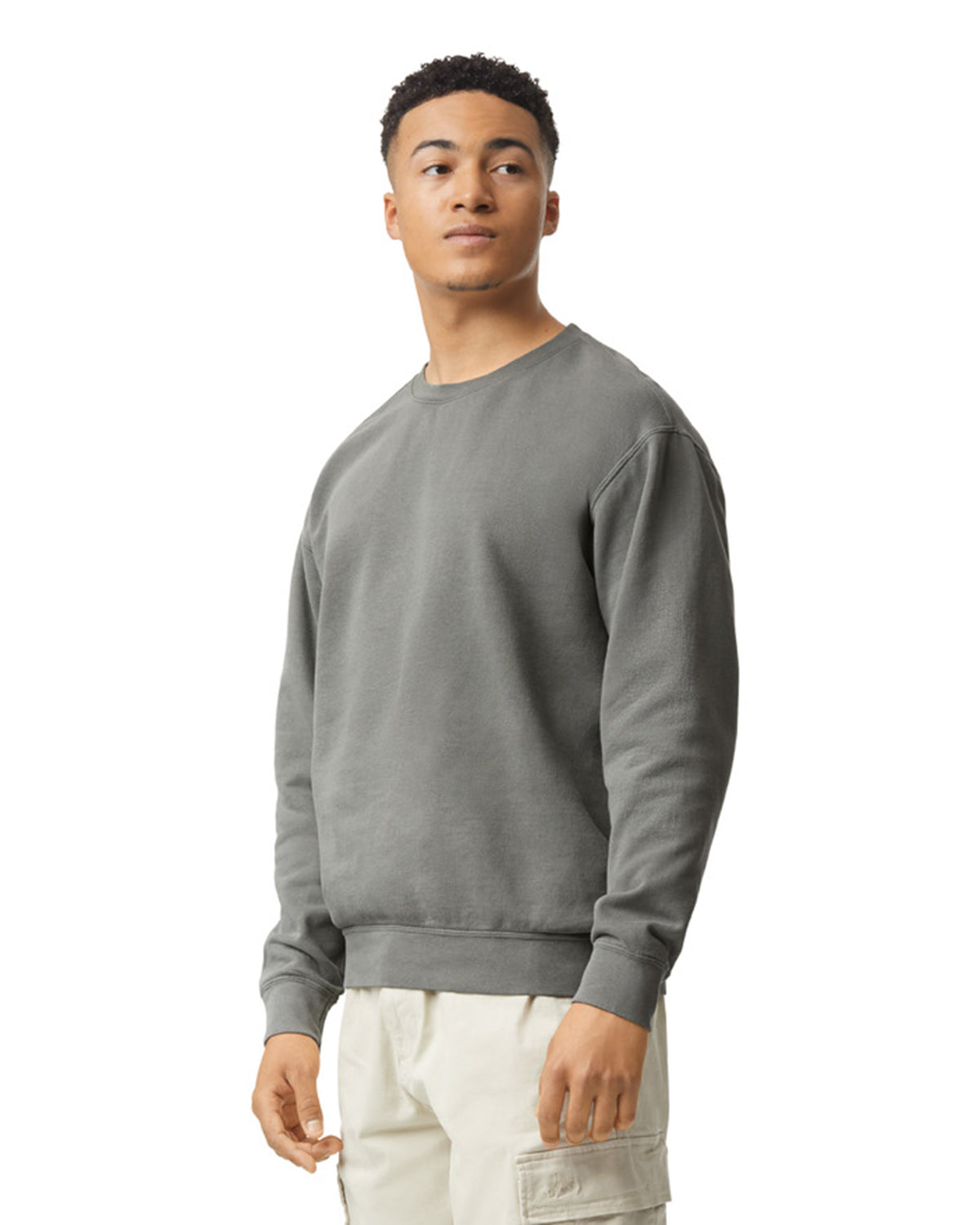 Comfort Colors Adult Lightweight Crewneck Sweatshirt - Grey