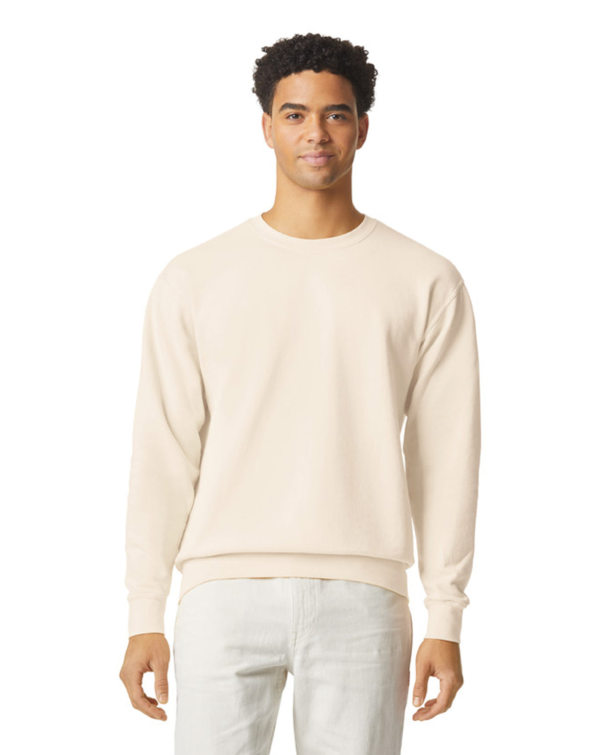 Comfort Colors Adult Lightweight Crewneck Sweatshirt - Ivory