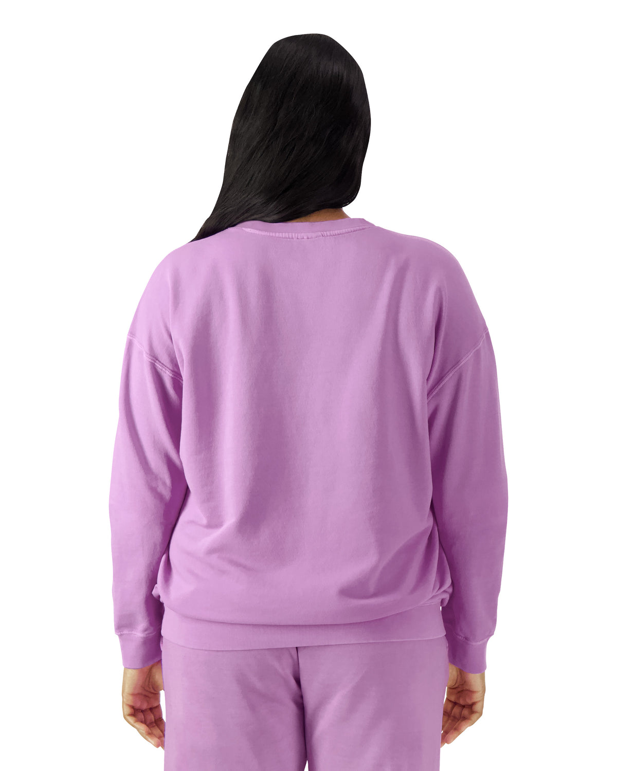 Comfort Colors Adult Lightweight Crewneck Sweatshirt - Neon Violet