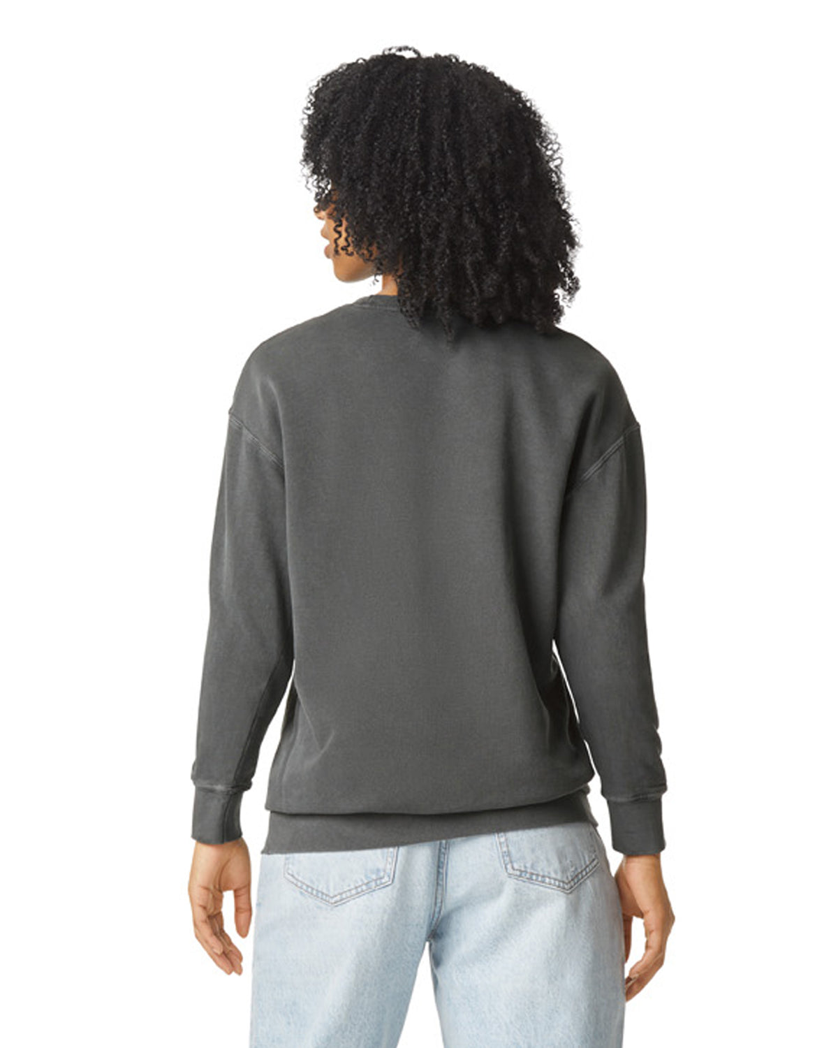 Comfort Colors Adult Lightweight Crewneck Sweatshirt - Pepper