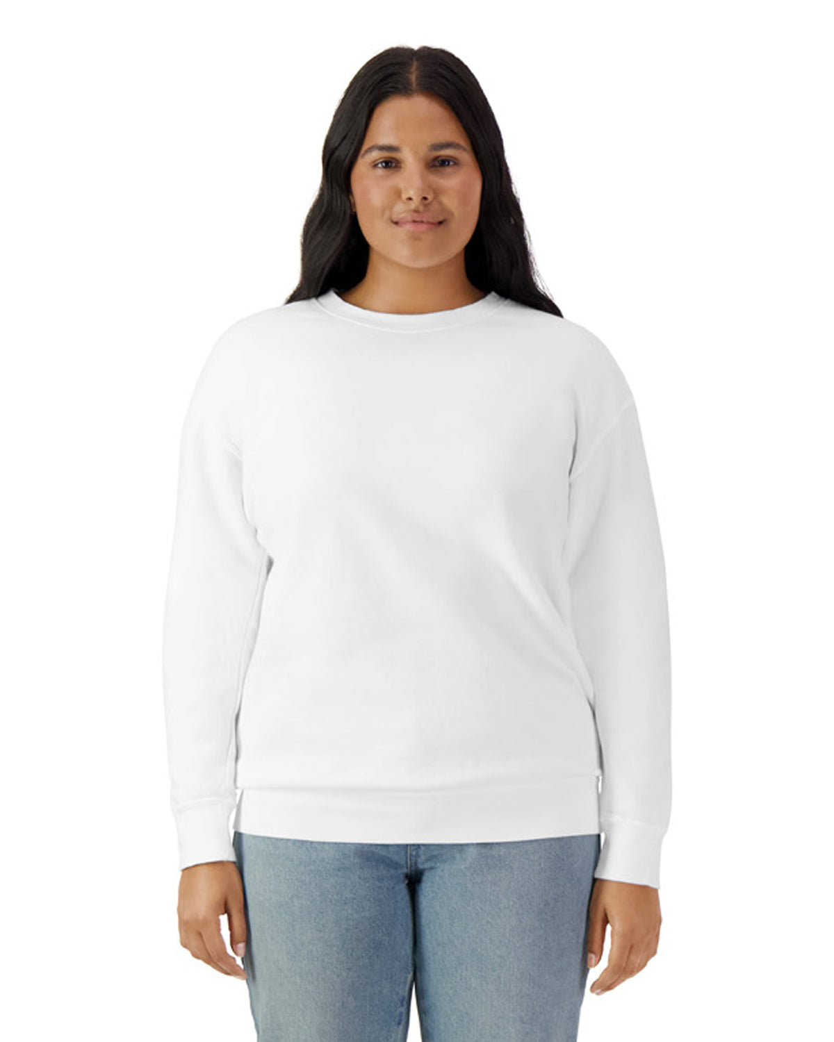 Comfort Colors Adult Lightweight Crewneck Sweatshirt - White