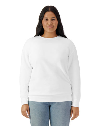 Comfort Colors Adult Lightweight Crewneck Sweatshirt - White