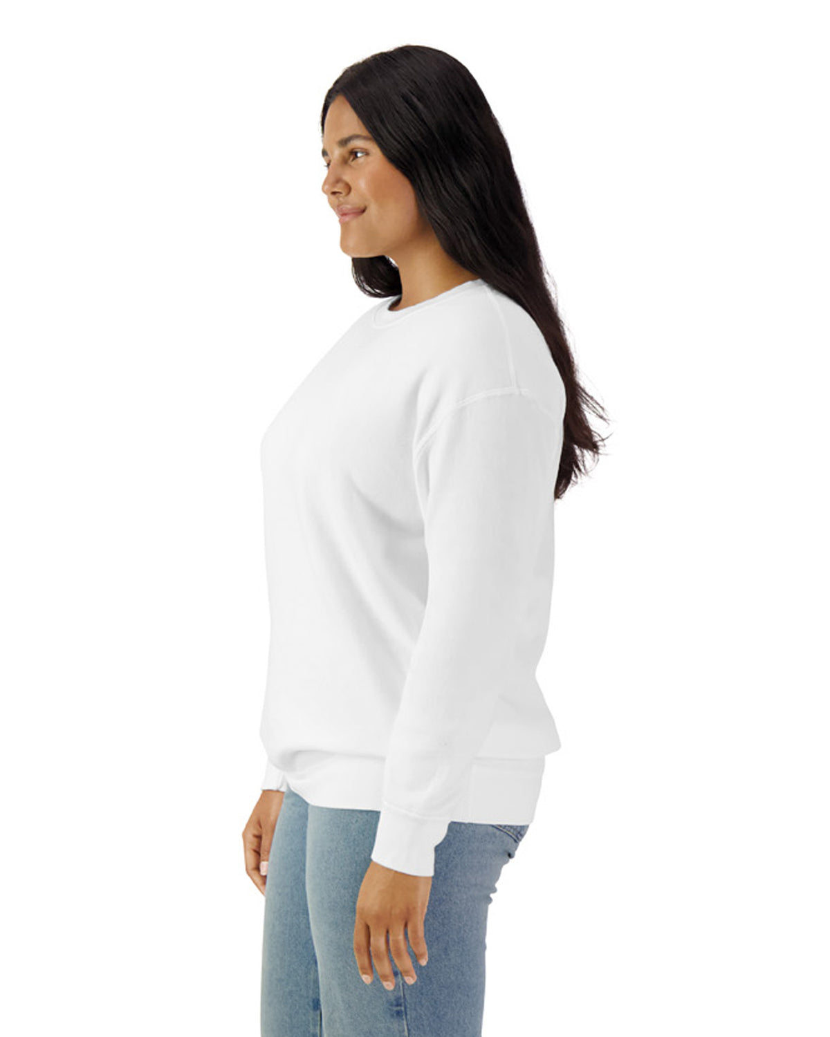 Comfort Colors Adult Lightweight Crewneck Sweatshirt - White