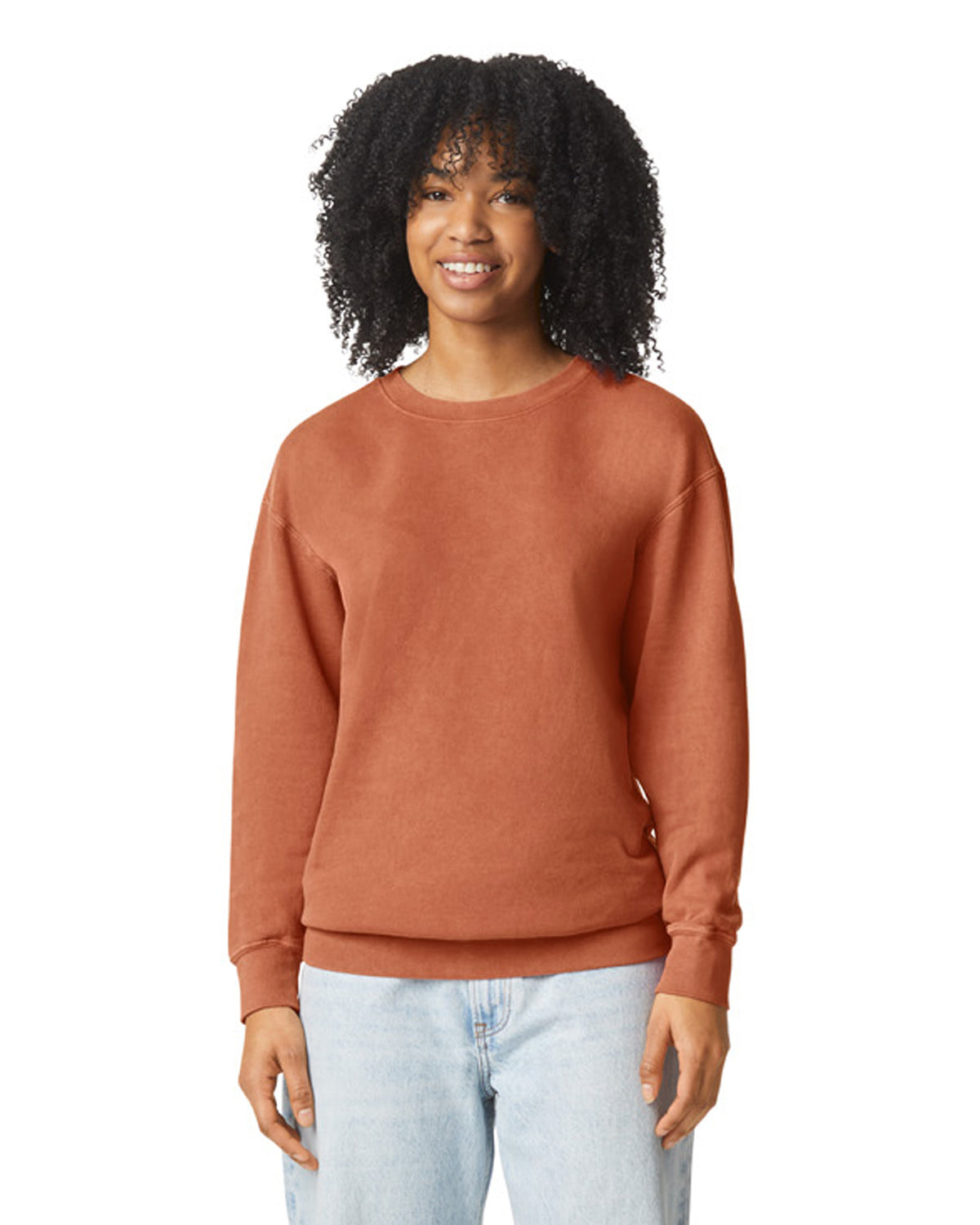 Comfort Colors Adult Lightweight Crewneck Sweatshirt - Yam