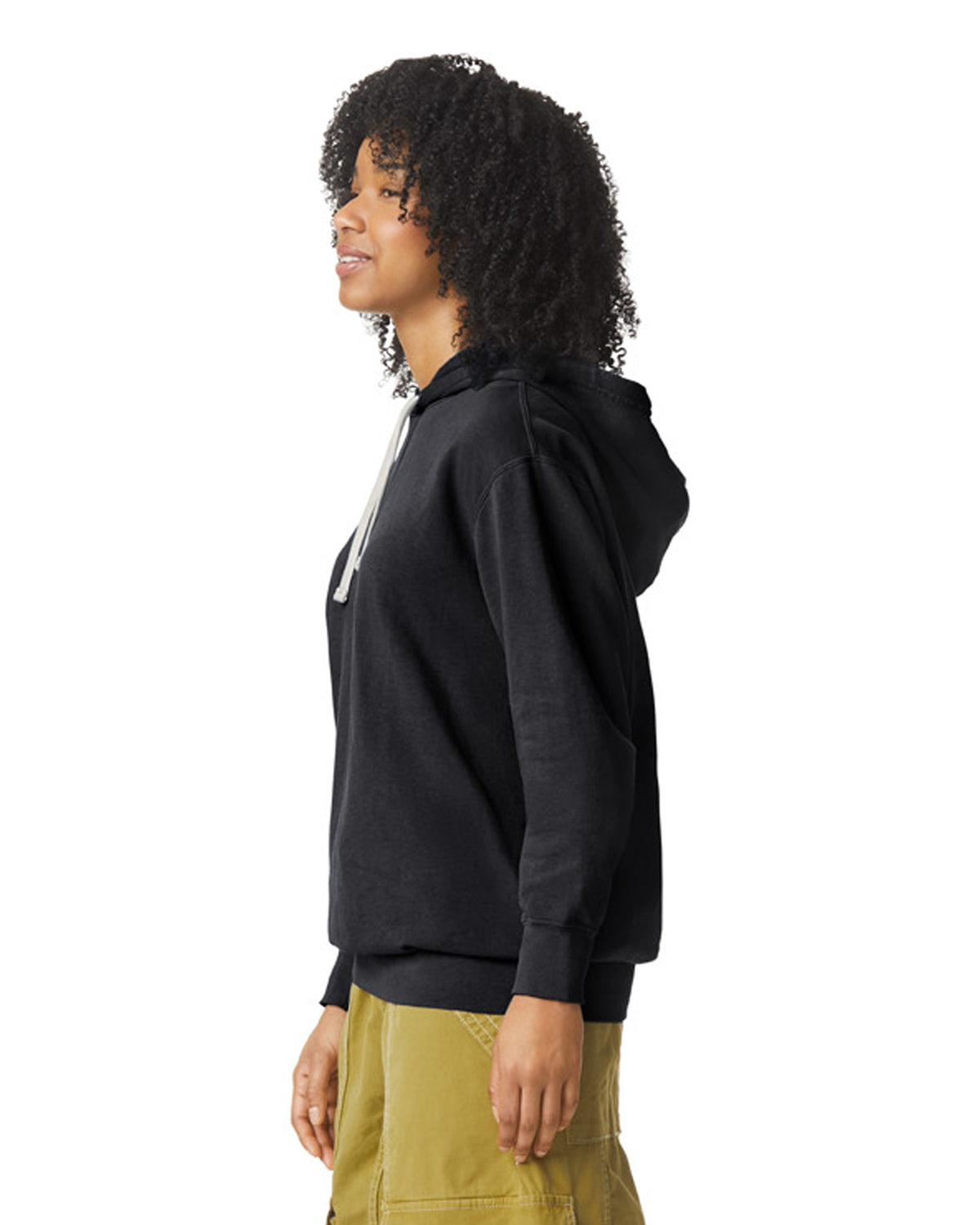 Comfort Colors Adult Lightweight Hooded Sweatshirt - Black