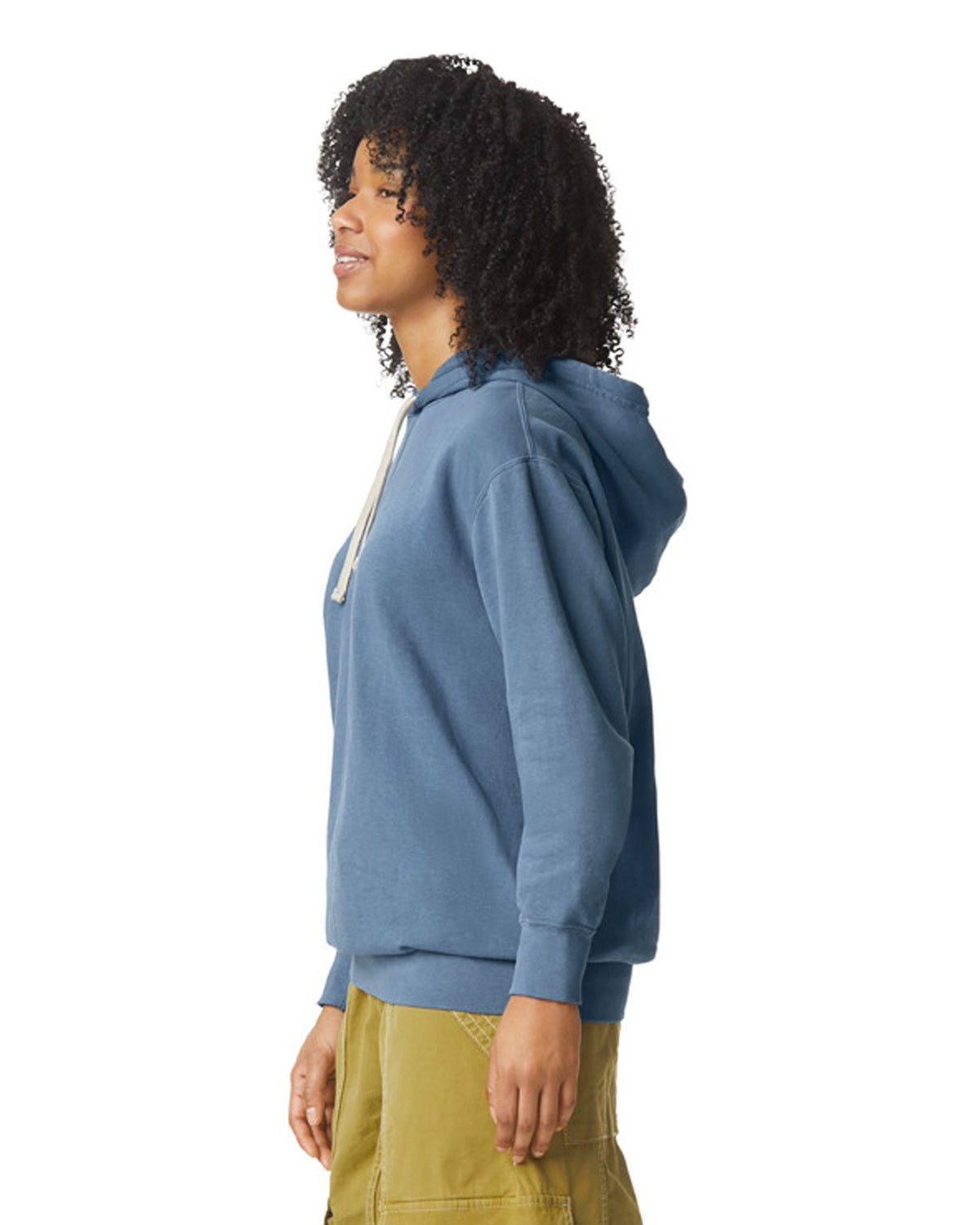 Comfort Colors Adult Lightweight Hooded Sweatshirt - Blue Jean