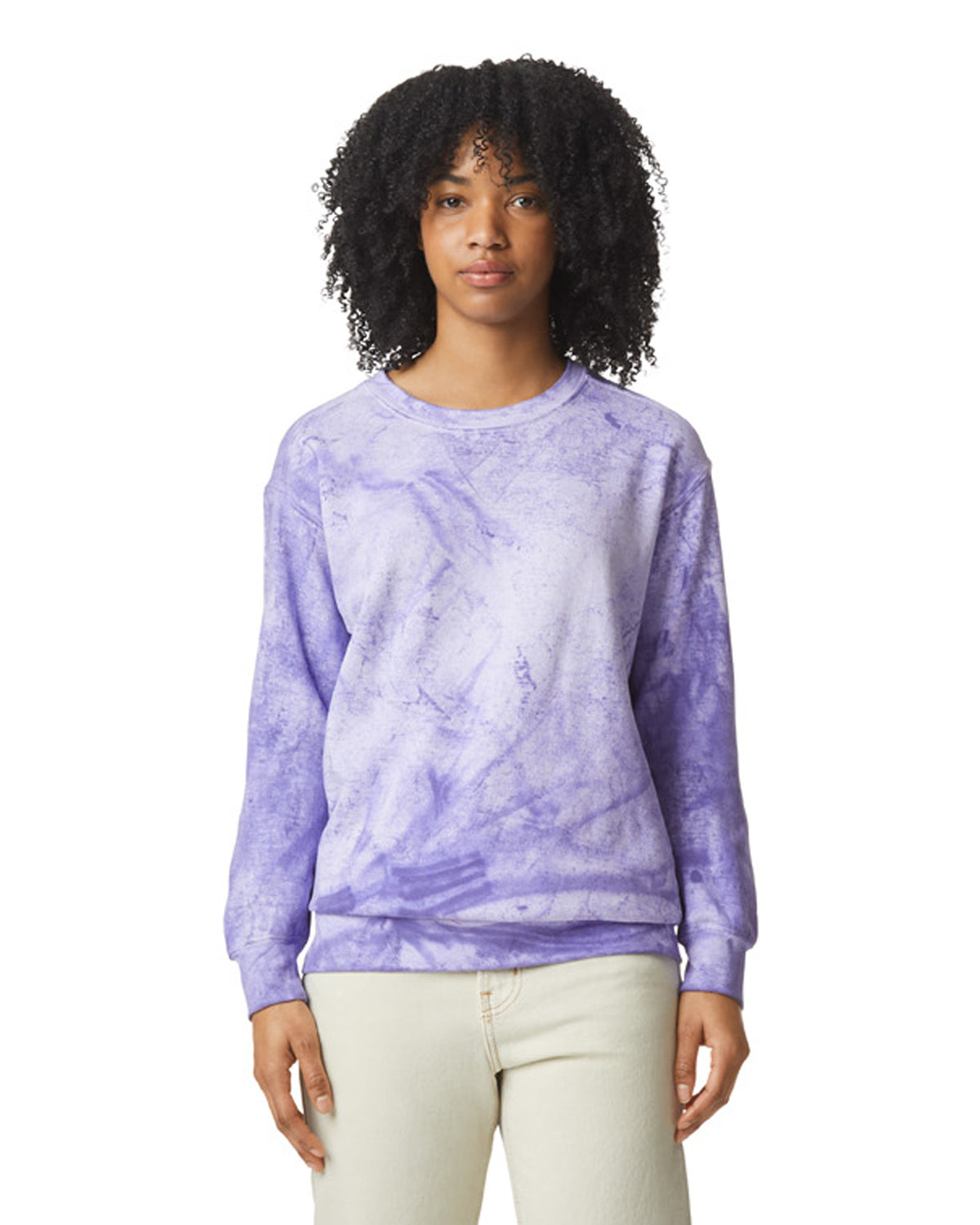 Comfort Colors Adult Color Blast Crewneck Sweatshirt - Amethyst