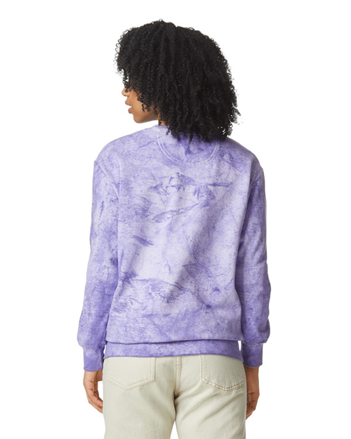 Comfort Colors Adult Color Blast Crewneck Sweatshirt - Amethyst