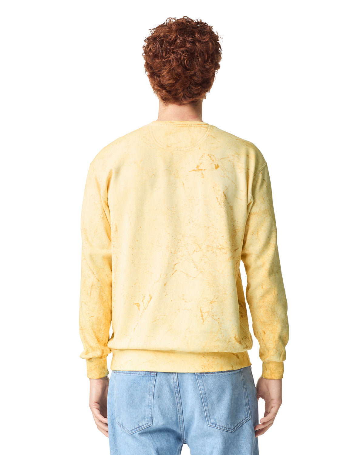 Comfort Colors Adult Color Blast Crewneck Sweatshirt - Citrine