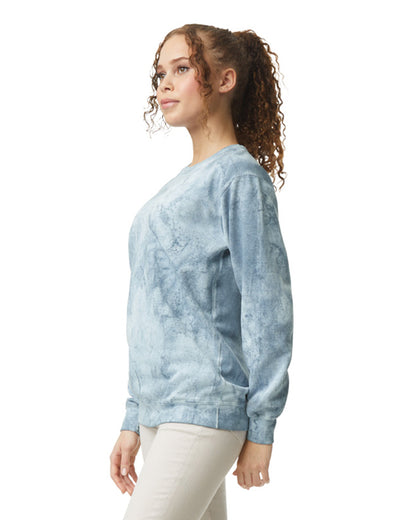 Comfort Colors Adult Color Blast Crewneck Sweatshirt - Ocean