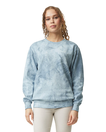 Comfort Colors Adult Color Blast Crewneck Sweatshirt - Ocean
