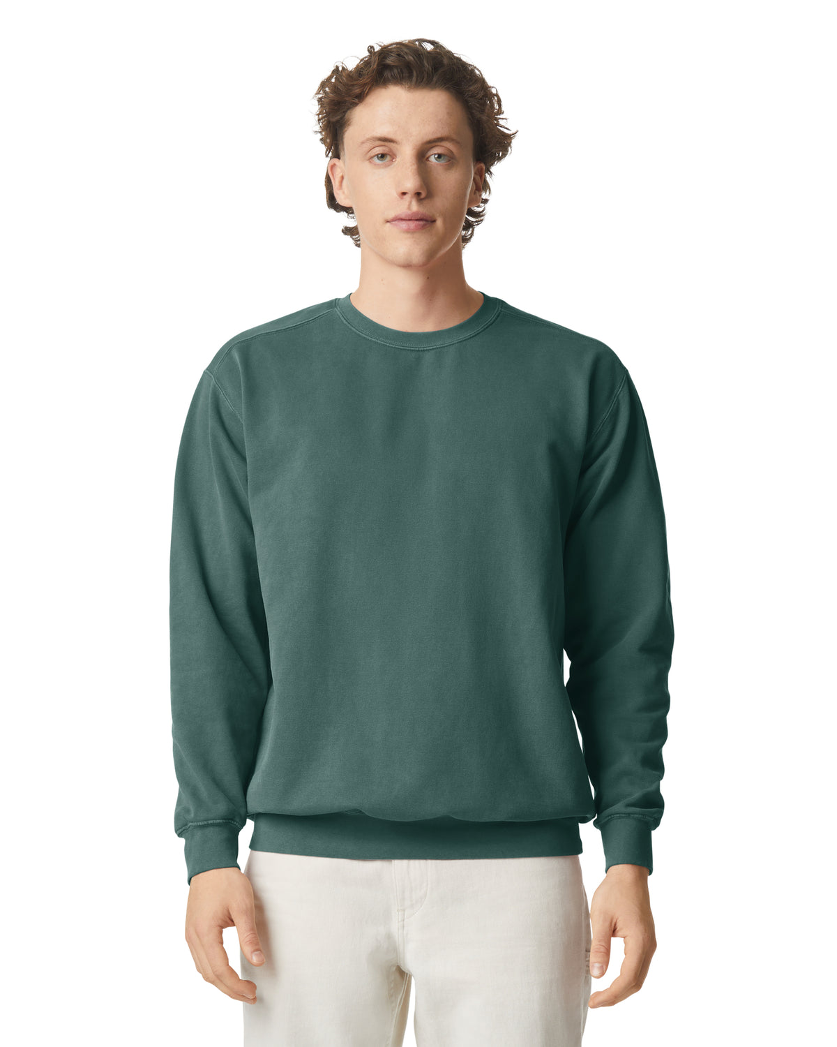 Comfort Colors Adult Crewneck Sweatshirt - Blue Spruce