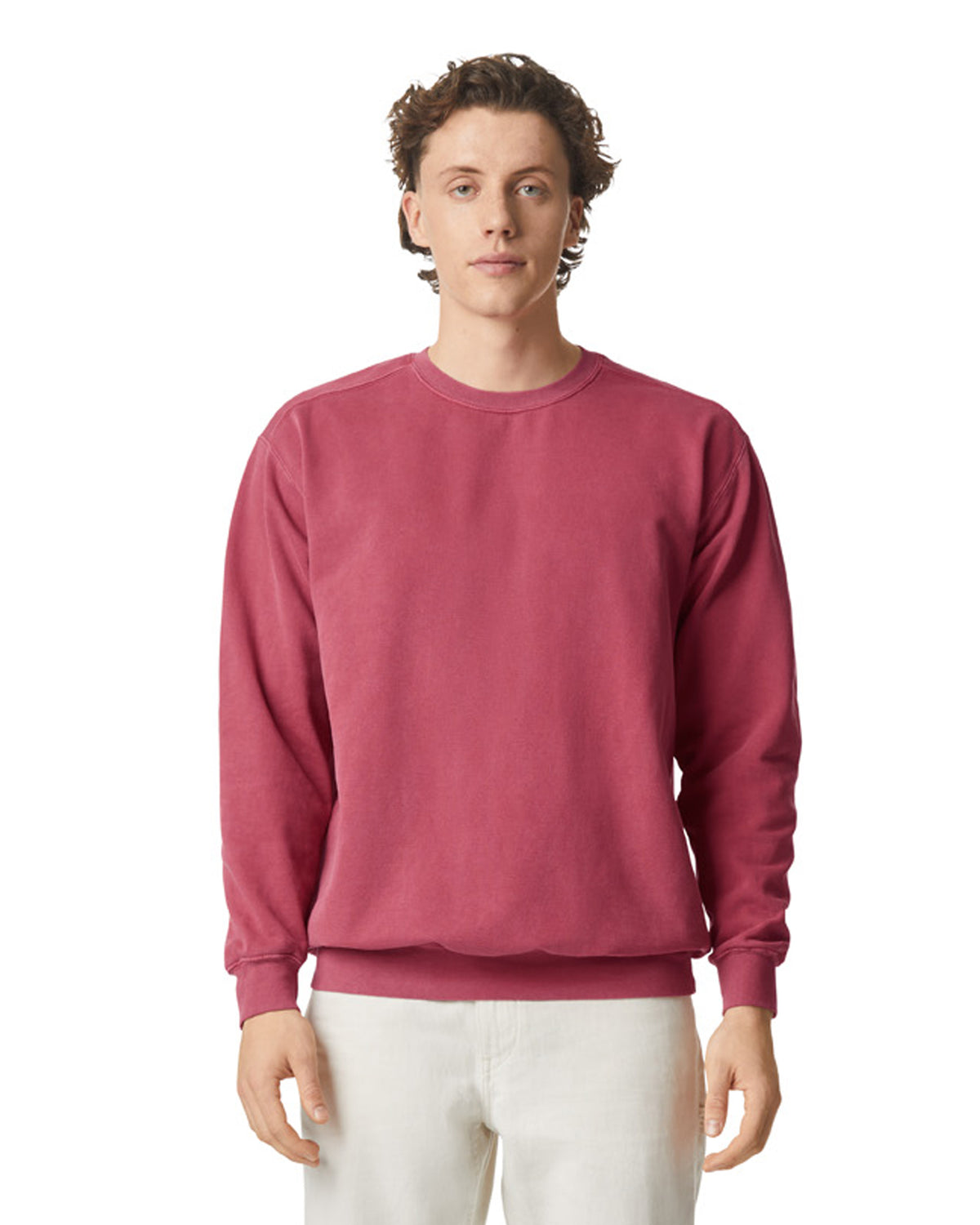 Comfort Colors Adult Crewneck Sweatshirt - Crimson