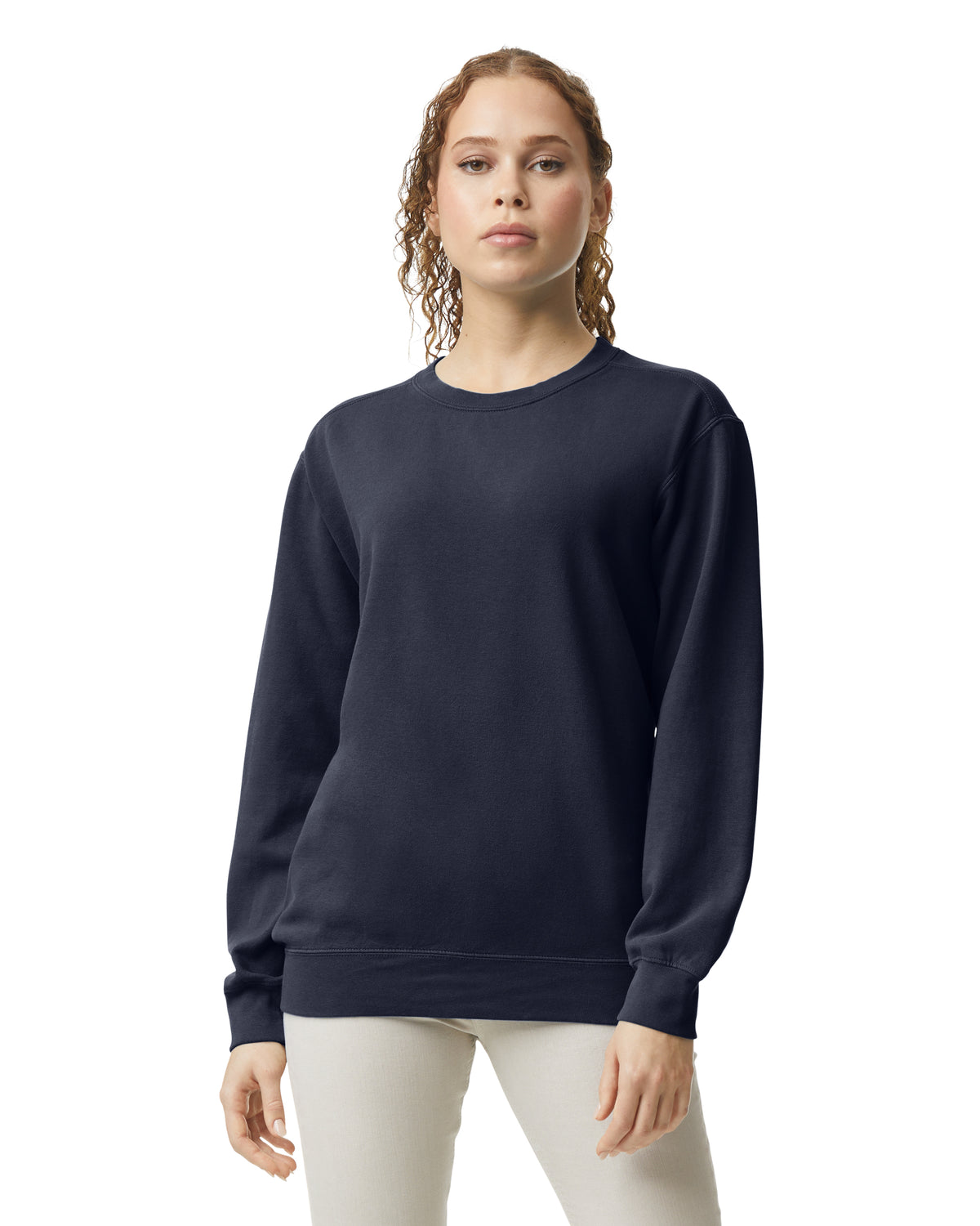 Comfort Colors Adult Crewneck Sweatshirt - True Navy