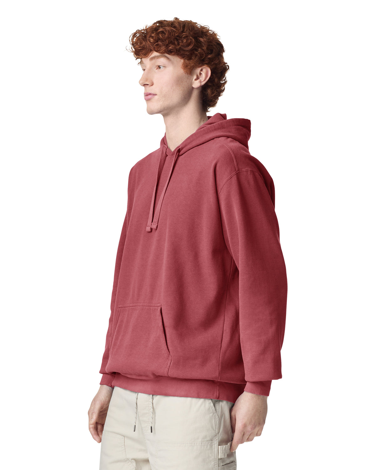 Comfort Colors Adult Hooded Sweatshirt - Crimson