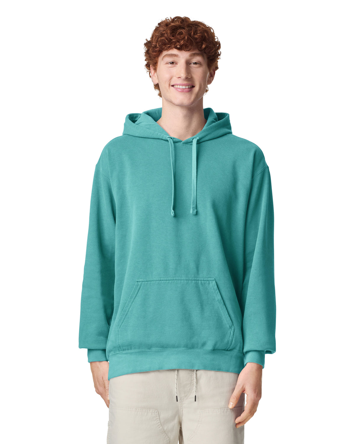 Comfort Colors Adult Hooded Sweatshirt - Seafoam