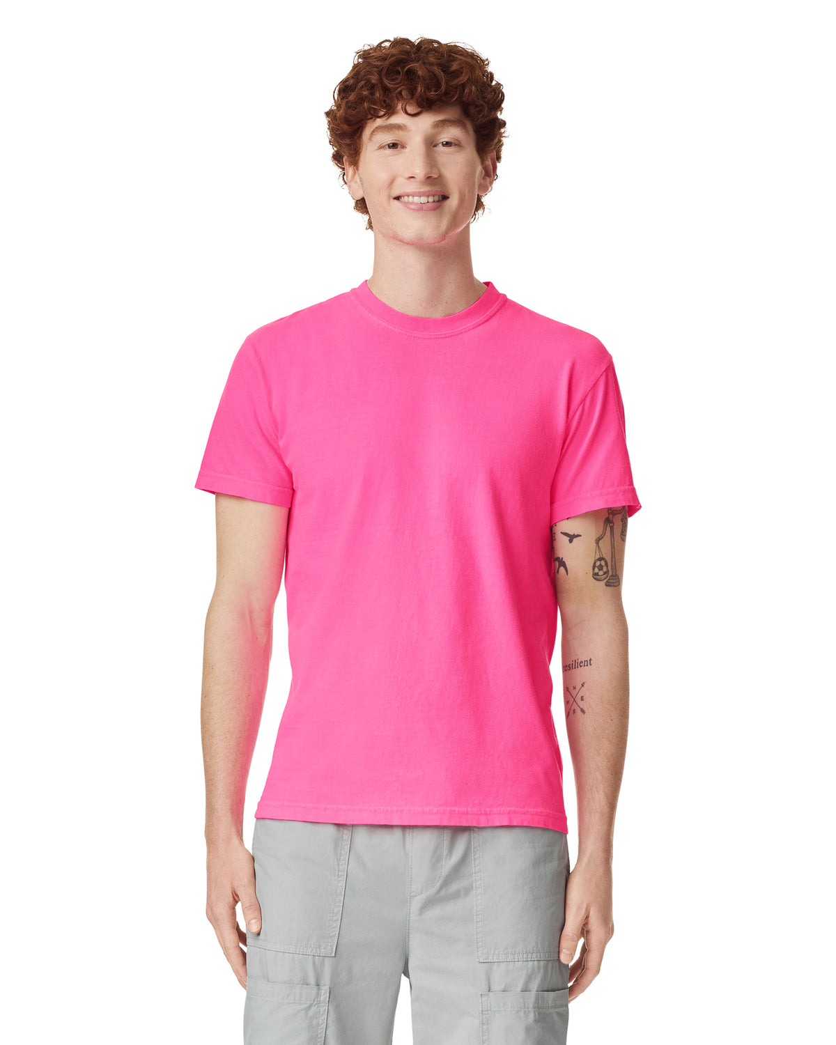 Comfort Colors Adult Heavyweight T-Shirt - Neon Pink
