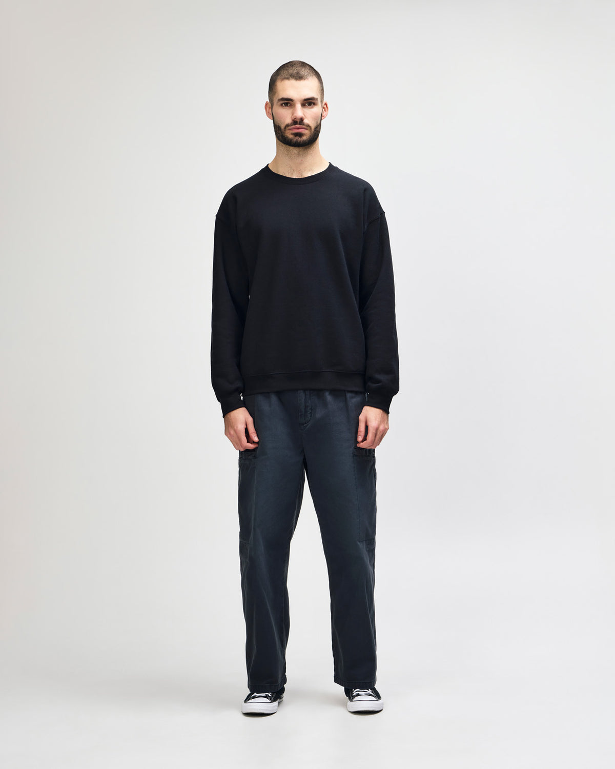 Gildan Heavy Blend Adult Crewneck Sweatshirt - Black