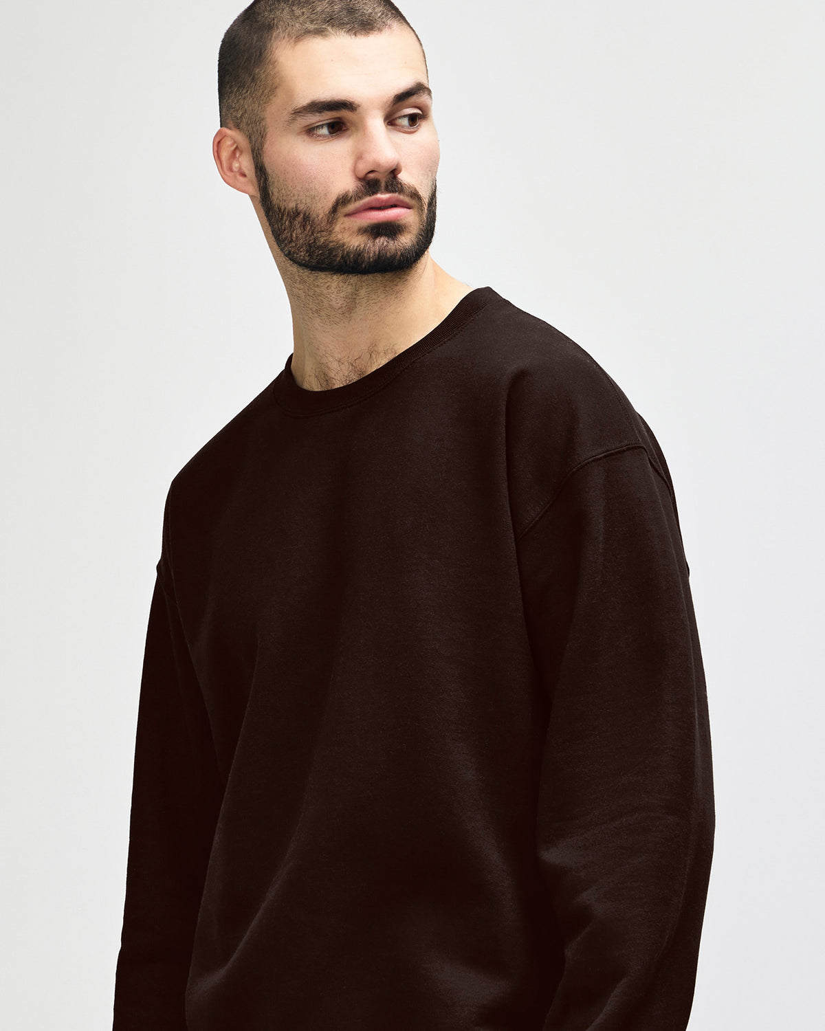 Gildan Heavy Blend Adult Crewneck Sweatshirt - Dark Chocolate
