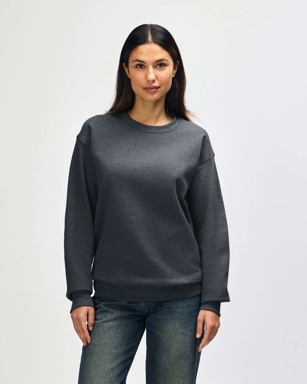Gildan Heavy Blend Adult Crewneck Sweatshirt - Dark Heather