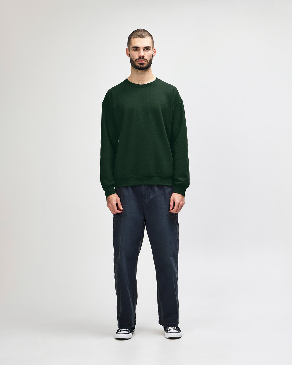 Gildan Heavy Blend Adult Crewneck Sweatshirt - Forest Green