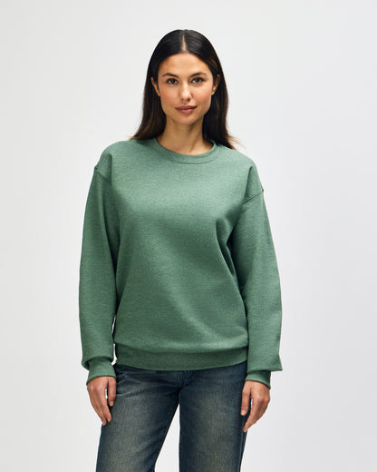 Gildan Heavy Blend Adult Crewneck Sweatshirt - Heather Dark Green