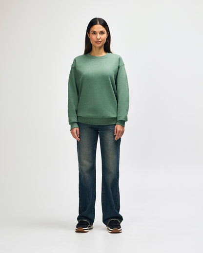Gildan Heavy Blend Adult Crewneck Sweatshirt - Heather Dark Green