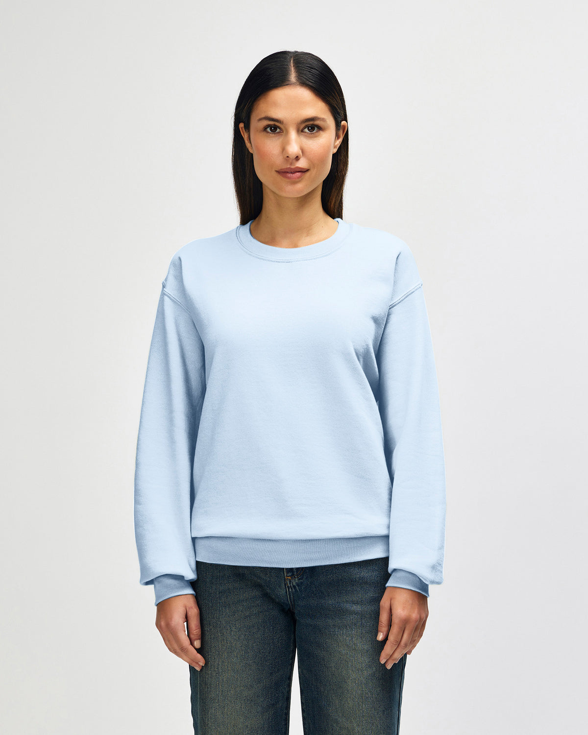 Gildan Heavy Blend Adult Crewneck Sweatshirt - Light Blue
