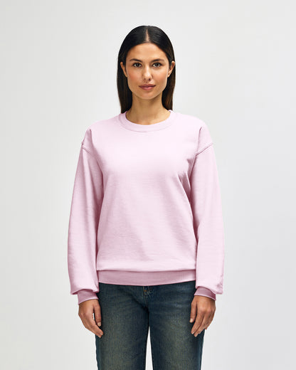 Gildan Heavy Blend Adult Crewneck Sweatshirt - Light Pink