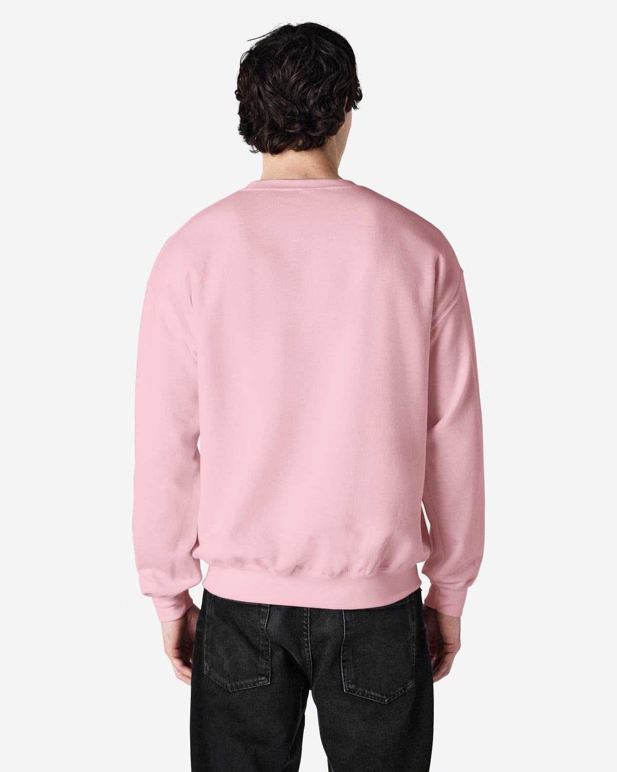 Gildan Heavy Blend Adult Crewneck Sweatshirt - Light Pink