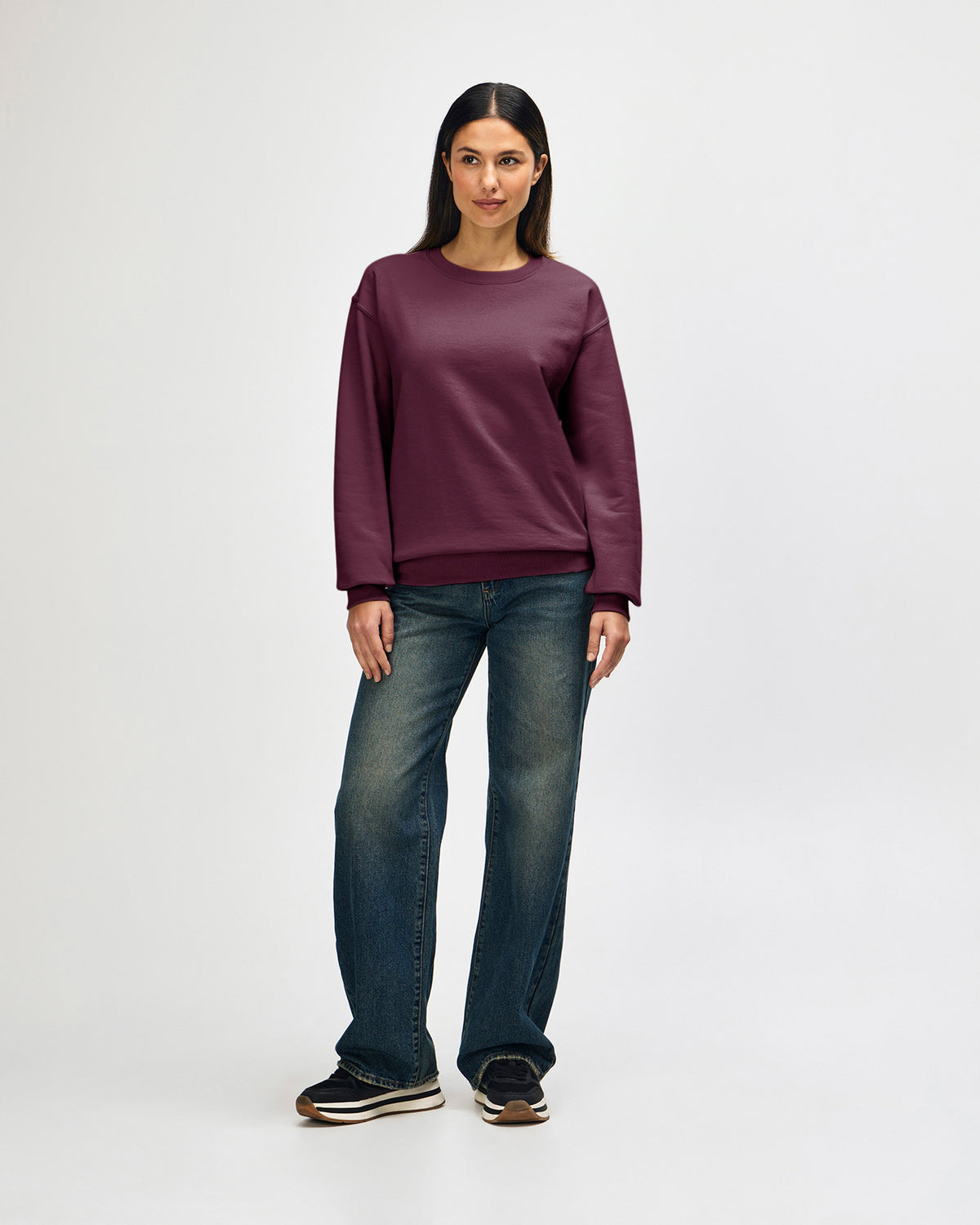 Gildan Heavy Blend Adult Crewneck Sweatshirt - Maroon