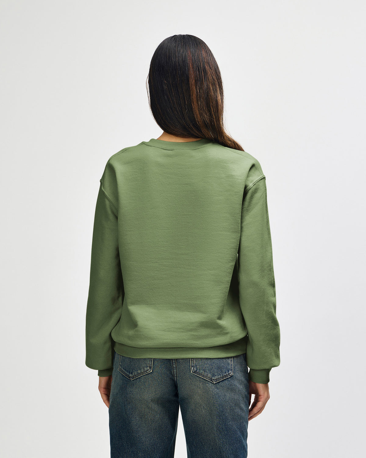 Gildan Heavy Blend Adult Crewneck Sweatshirt - Military Green