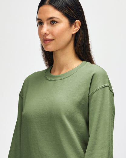 Gildan Heavy Blend Adult Crewneck Sweatshirt - Military Green