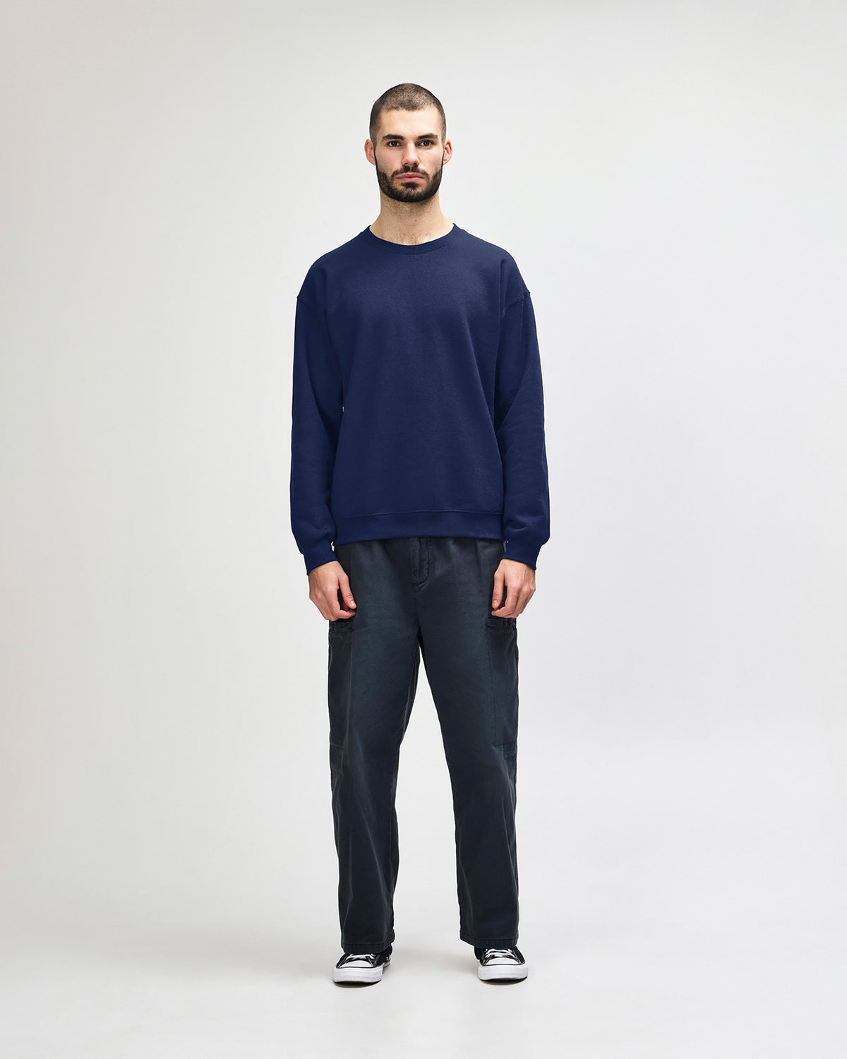 Gildan Heavy Blend Adult Crewneck Sweatshirt - Navy
