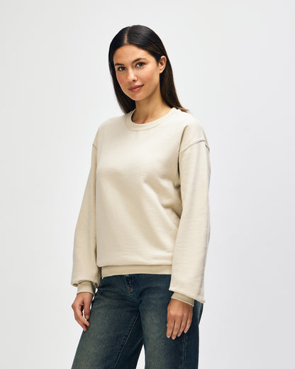 Gildan Heavy Blend Adult Crewneck Sweatshirt - Sand