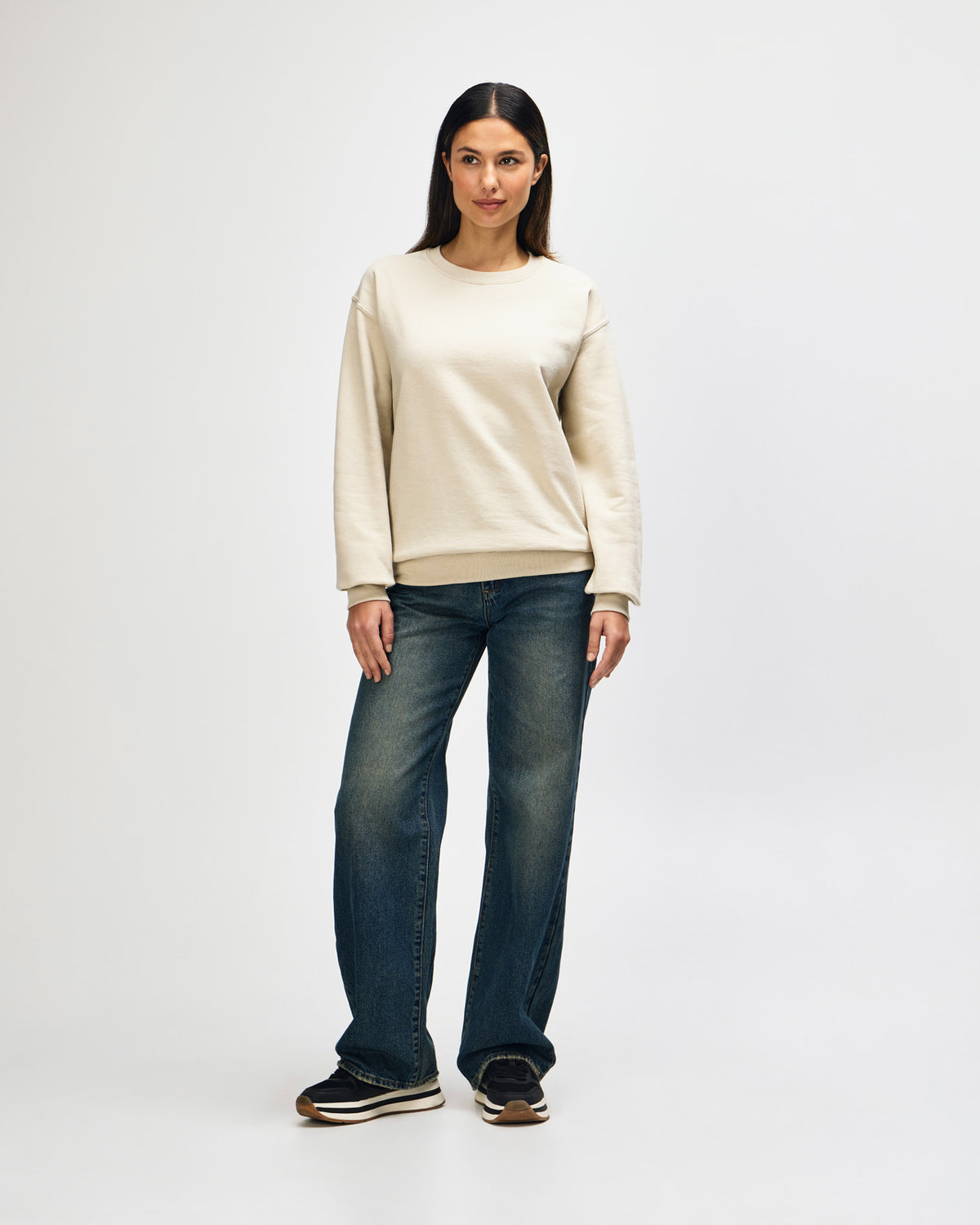 Gildan Heavy Blend Adult Crewneck Sweatshirt - Sand