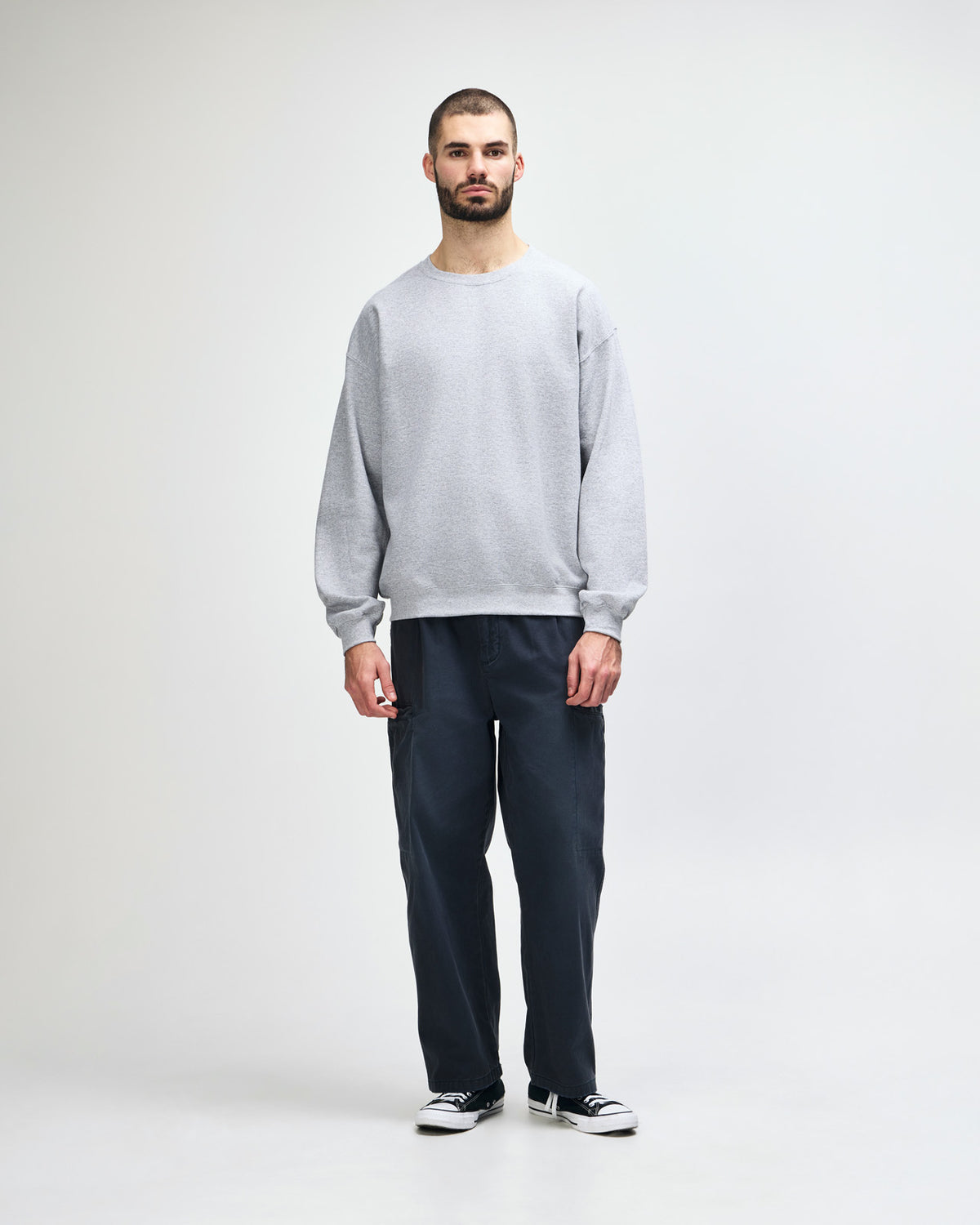 Gildan Heavy Blend Adult Crewneck Sweatshirt - Sport Grey