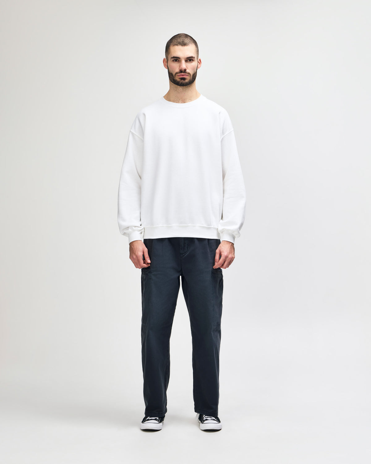 Gildan Heavy Blend Adult Crewneck Sweatshirt - White