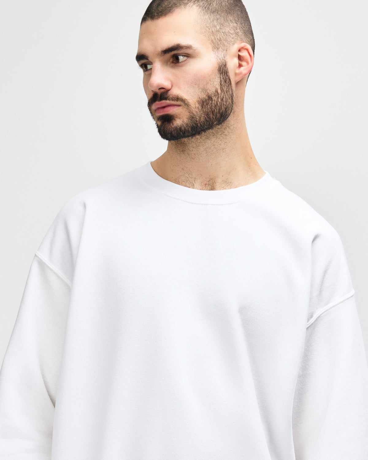 Gildan Heavy Blend Adult Crewneck Sweatshirt - White
