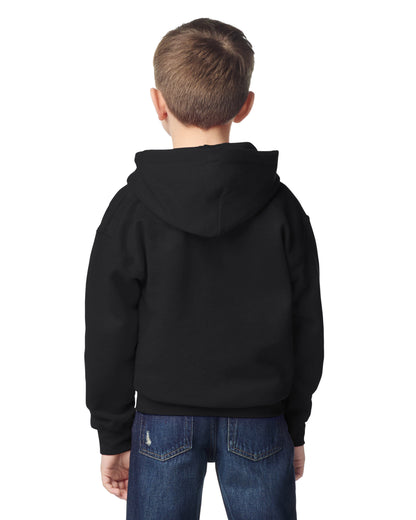 Gildan Heavy Blend Youth Hooded Sweatshirt - Black