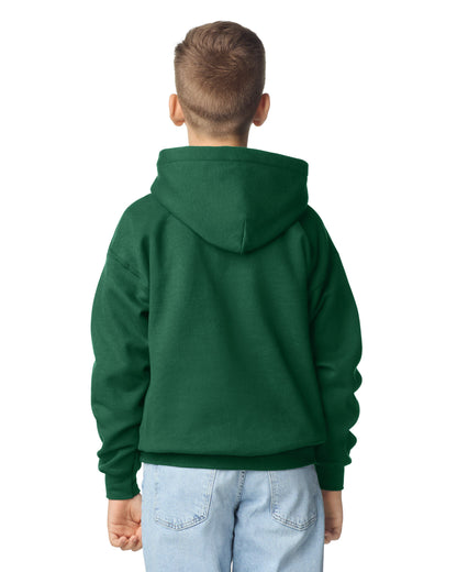 Gildan Heavy Blend Youth Hooded Sweatshirt - Forest Green