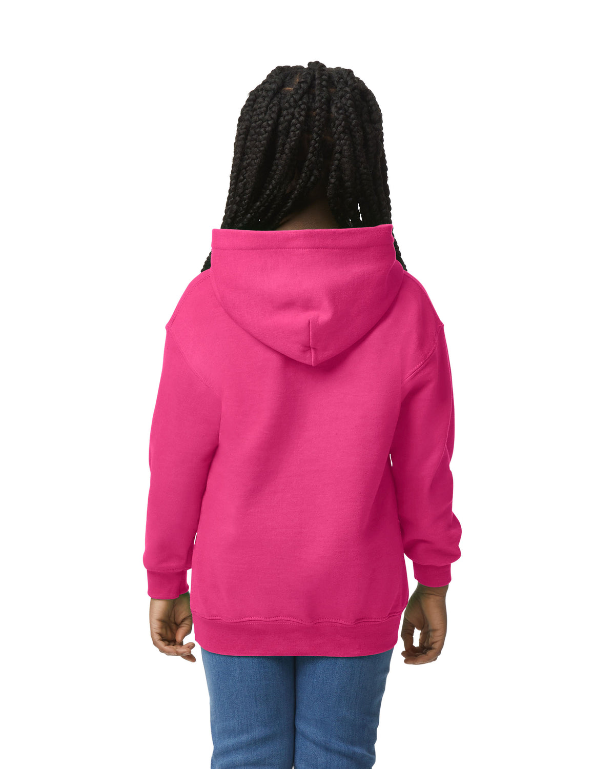 Gildan Heavy Blend Youth Hooded Sweatshirt - Heliconia