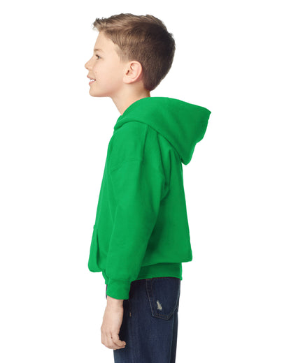 Gildan Heavy Blend Youth Hooded Sweatshirt - Irish Green