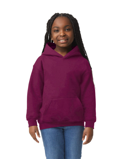 Gildan Heavy Blend Youth Hooded Sweatshirt - Maroon